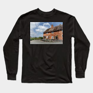 Old Cottages In Tewkesbury Long Sleeve T-Shirt